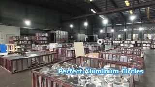 アルミニウムの円
