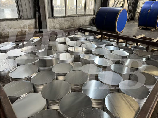 Aluminium Discs Circles customizable for various kitchenware applications with thickness ranging from 0.3 to 6 millimeters