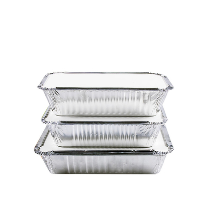 製造者 食品品類 アルミ製の使い捨て用 弁当箱 蓋付き 410ml 150*120*55mm
