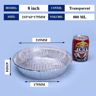 8インチ 葉紙 ランチボックス コンテナ 蓋 215*175*43mm メーカー BBQ 外食 食品 コンテナ