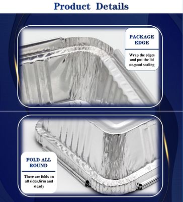 食品を便利に保管するための耐熱・衛生的なアルミホイール食品容器