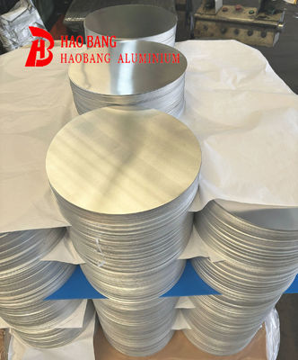 Smooth Surface High Flatness Aluminum Disc 1050 1060 3003 Alloy, 0.3–6mm Thick, Custom Size Aluminum Blank for Lamp Cover & Pots