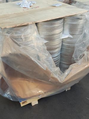 オーダーメイド アルミニウム円 100-1000mm 直径 深層画と産業用スタンプのための滑らかな表面