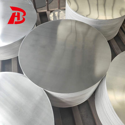 Rust-Resistant Silvery Aluminum Circles 1080/1100 Alloy 0.3-6.0MM for Decor Fixtures