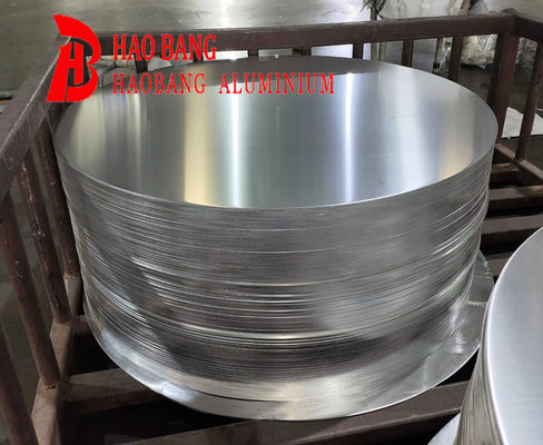 Rust-Resistant Silvery Aluminum Circles 1080/1100 Alloy 0.3-6.0MM for Decor Fixtures