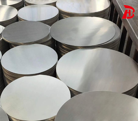 Lightweight Silvery Aluminum Circles 1100 0.3-6.0MM for Reflective Projects