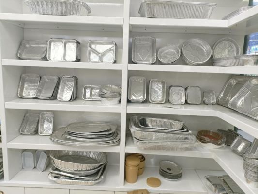 Eco-Friendly Aluminum Foil Lunch Box Microwave & Oven Safe