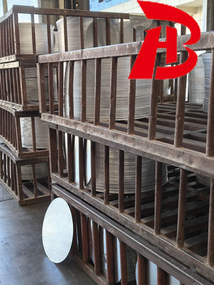 家庭用器具向け高光沢シルバーアルミニウム円盤 1050/1080 80-1600MM