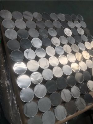 長持ちする銀色アルミニウム円形 1050/1060 80-1600MM 家庭用プロジェクト向け