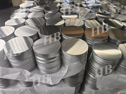 100–1000mm Dia Deep Drawing H18 Temper Aluminum Circle Blank for Cookware Stamping