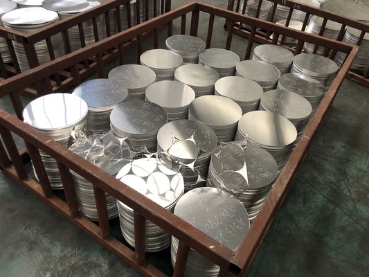 80-1600mm Diameter 0.3-6mm Thickness Customizable Aluminum Circle Disc for High-End Kitchenware