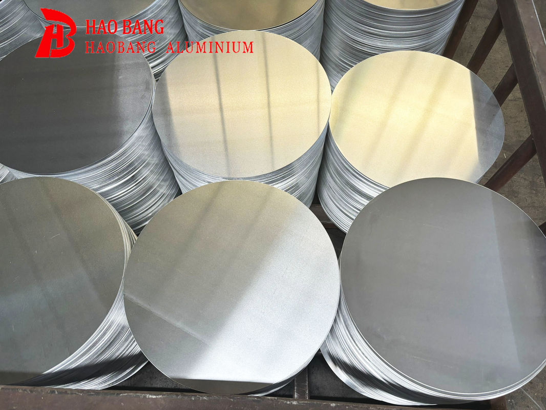 Smooth Surface High Flatness Aluminum Disc 1050 1060 3003 Alloy, 0.3–6mm Thick, Custom Size Aluminum Blank for Lamp Cover & Pots