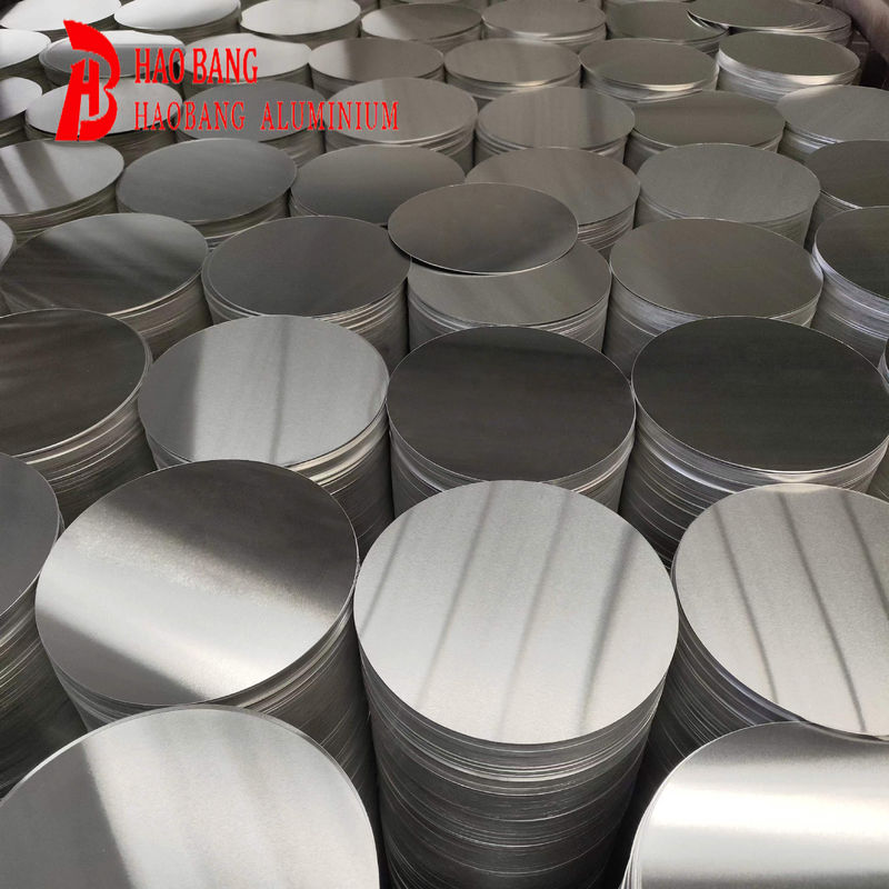 Wear-Resistant Silvery Aluminum Circles 1060 0.3-6.0MM Thick for Home Lighting