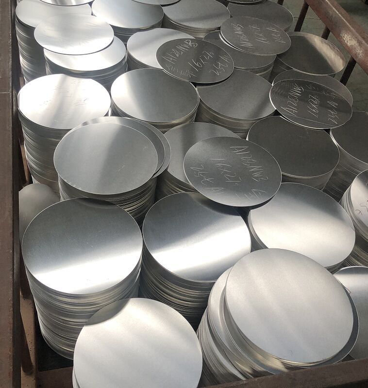 80-1600mm Diameter Customizable Aluminum Circle Disc with Excellent Mechanical Performance