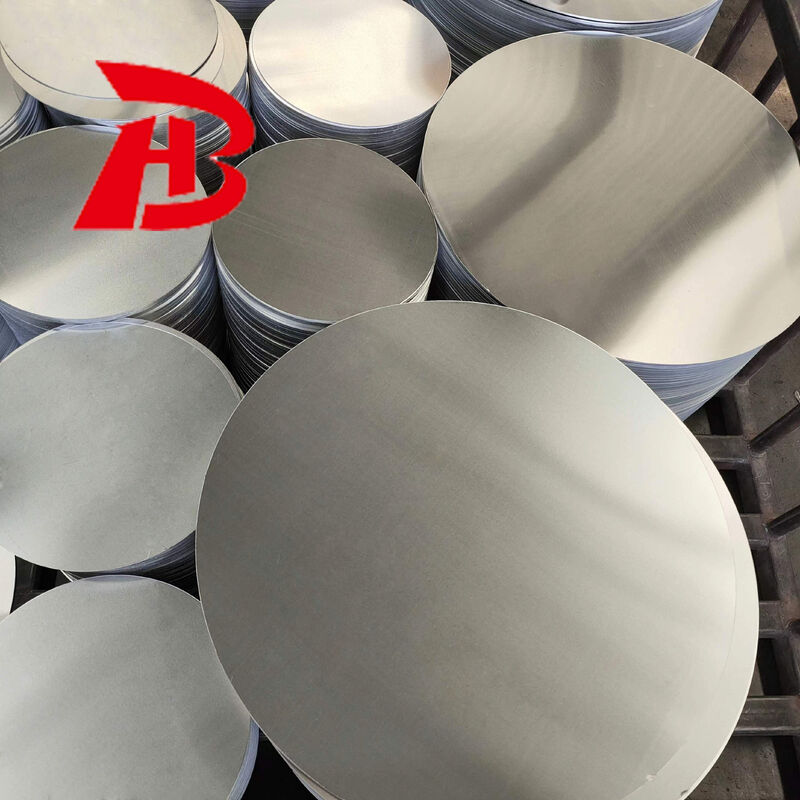 Smooth Surface High Flatness Aluminum Disc 0.3–6mm Thick Custom Size Blank for Lamp Cover & Pots