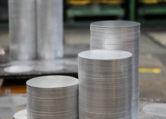 1.0mm 6082 T6鍋の堅いアルミニウム円形ディスクを調理するアルミニウム シートの円