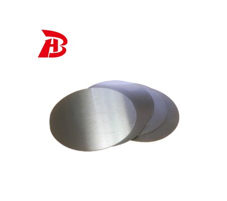 高平面性アルミディスク 1050/3003合金 O H12 熱度 CC DC 素材 深層画裂耐性 鍋用パンのカスタム直径 産業用スタンプ